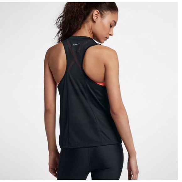 Nike, Dry Miller Running Tank, BLK, XS, NWT - Picture 3 of 4